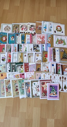 Weihnachtskarten riesiges set - ,