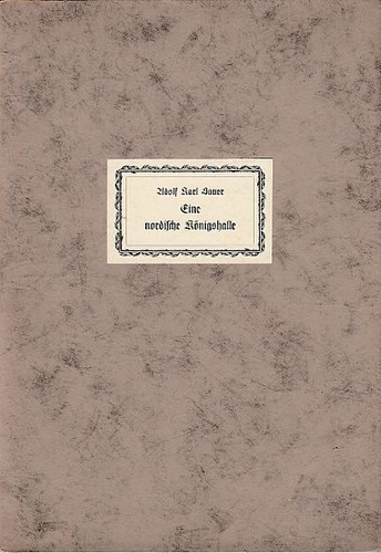 Eine nordische königshalle - eine,