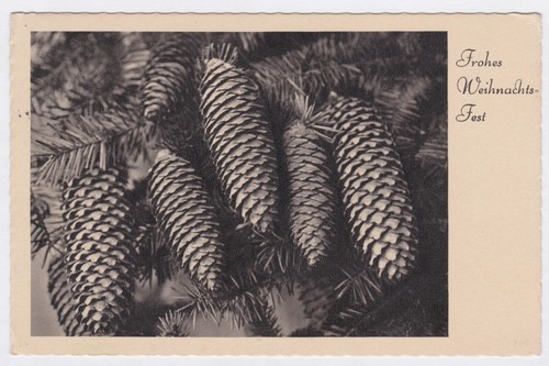 Weihnachtskarte 1938 - , dt